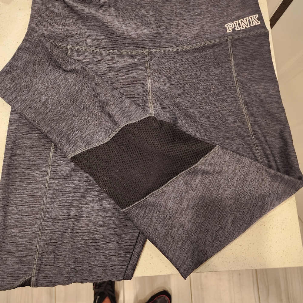 Pink Victoria Secret Mesh Leggings